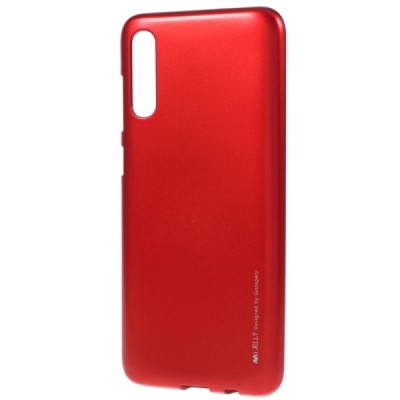 Samsung Galaxy A70 (A705F) Mercury sarkans cieta silikona (TPU) apvalks / vacins.lv