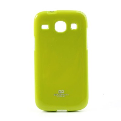 Mercury žalias (salotinis) Samsung Galaxy Core TPU kieto silikono dėklas (nugarėlė) / Priedai.lt