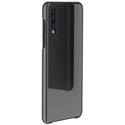 Samsung Galaxy A50 A505F (A50s A507F, A30s A307F) plastikinis atverčiamas juodas dėklas / Priedai.lt