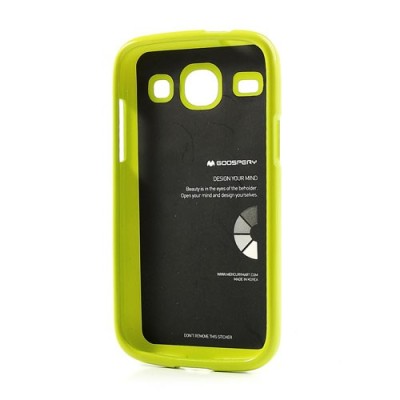 Samsung Galaxy Core Mercury zaļš cieta silikona (TPU) futrālis / Vacins.lv