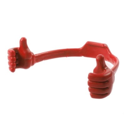 Palms universalus reguliuojamas stovas - laikiklis, raudonas | Priedai.LT