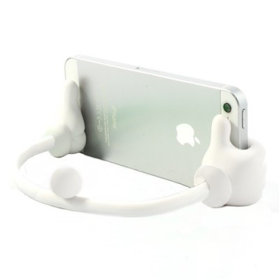 Palms universalus reguliuojamas stovas - laikiklis, baltas | Priedai.LT