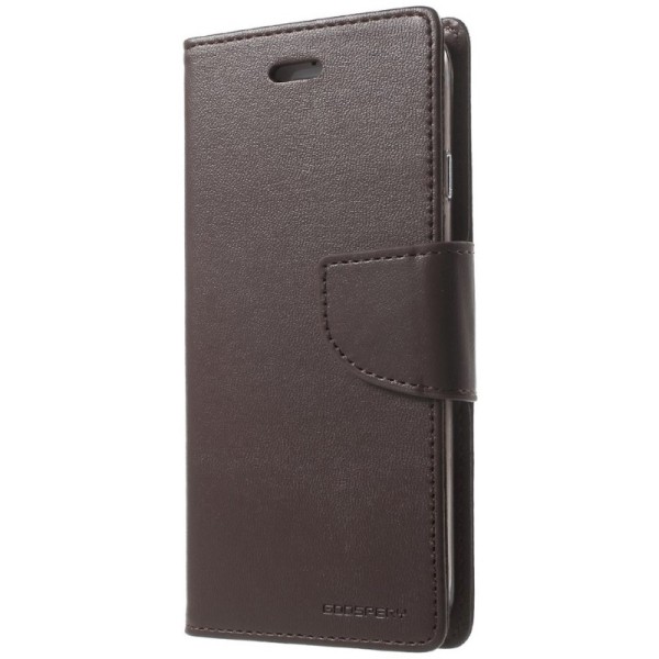 „Mercury“ Bravo Diary atverčiamas dėklas - rudas (iPhone 6 / 6s)