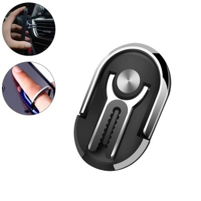 „Hicucoo“ Kickstand juodas automobilinis telefono laikiklis (į vėdinimo groteles) | Priedai.lt