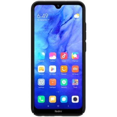 Xiaomi Redmi Note 8T Nillkin Frosted Shield melns vāciņš, apvalks | Vacins.lv