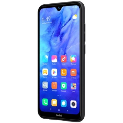 Xiaomi Redmi Note 8T Nillkin Frosted Shield melns vāciņš, apvalks | Vacins.lv