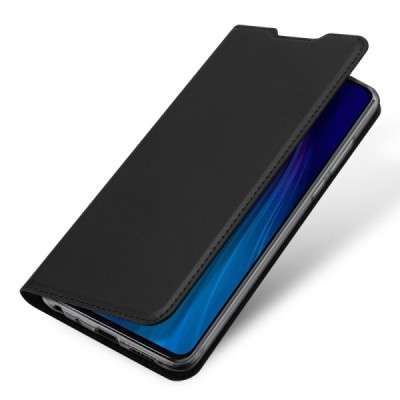 Xiaomi Redmi Note 8T Dux Ducis Skin sērijas melns atvērams maciņš, maks | Vacins.lv