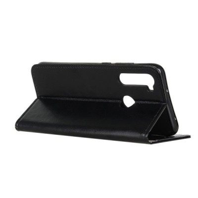 Xiaomi Redmi Note 8T atvēramais ādas melns maciņš, grāmata (maks) | Vacins.lv