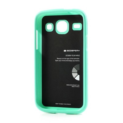 Mercury mėtinis Samsung Galaxy Core TPU kieto silikono dėklas (nugarėlė) / Priedai.lt