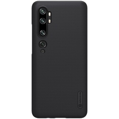 Xiaomi Mi Note 10 (10 Pro) Nillkin Frosted Shield juodas plastikinis dėklas | Priedai.lt