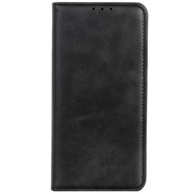 Shell OnePlus 7T Pro juodas odinis atverčiamas dėklas | Priedai.lt