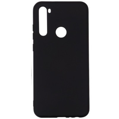 Xiaomi Redmi Note 8T Shell cieta silikona (TPU) melns apvalks | vacins.lv