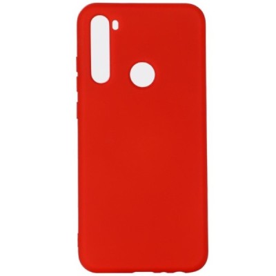 Xiaomi Redmi Note 8T Shell cieta silikona (TPU) sarkans apvalks | vacins.lv