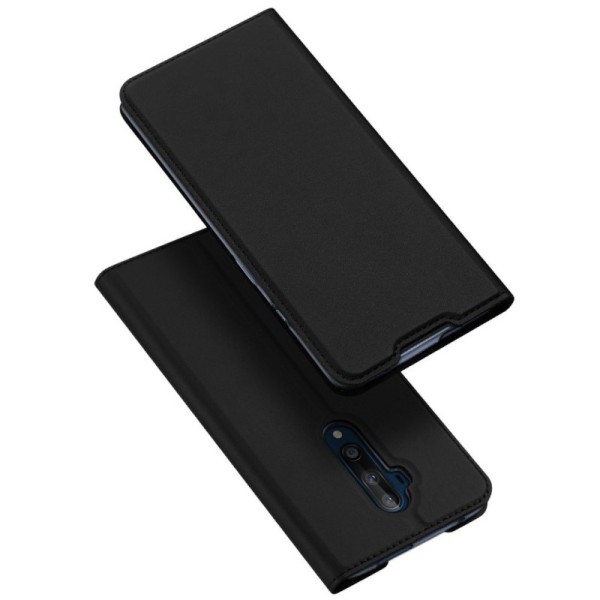 „Dux Ducis“ Skin atvērams maciņš - melns (OnePlus 7T Pro)
