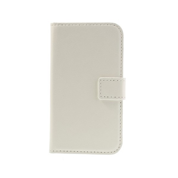 „Crazy Horse“ atvēramais futrālis - balts (Galaxy Core)