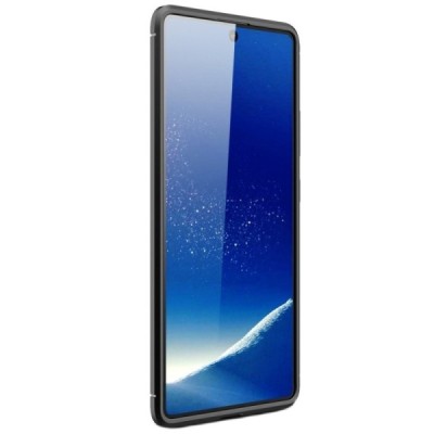 Samsung Galaxy S10 Lite (G970) Carbon kieto silikono TPU juodas dėklas - nugarėlė | Priedai.lt
