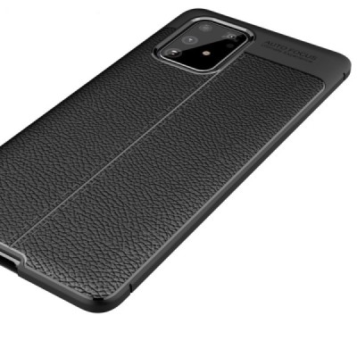 Samsung Galaxy S10 Lite (G970) FOCUS kieto silikono TPU juodas dėklas - nugarėlė | Priedai.lt