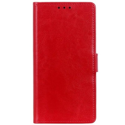 Samsung Galaxy Note10 Lite (N770F) atvēramais ādas sarkans maciņš (maks) | Vacins.lv