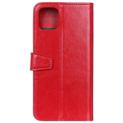 Samsung Galaxy Note10 Lite (N770F) atvēramais ādas sarkans maciņš (maks) | Vacins.lv