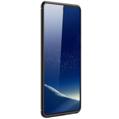 Samsung Galaxy Note10 Lite (N770F) Carbon cieta silikona (TPU) melns apvalks | vacins.lv