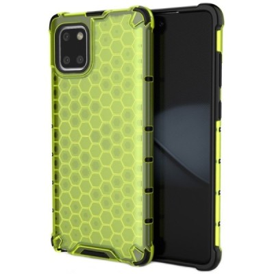 Honeycomb pastiprinātas aizsardzības dzeltens Samsung Galaxy Note10 Lite (N770F) apvalks | Vacins.lv