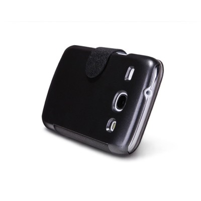 Samsung Galaxy Core „Nillkin“ Fresh atvēramais melns futrālis / Vacins.lv
