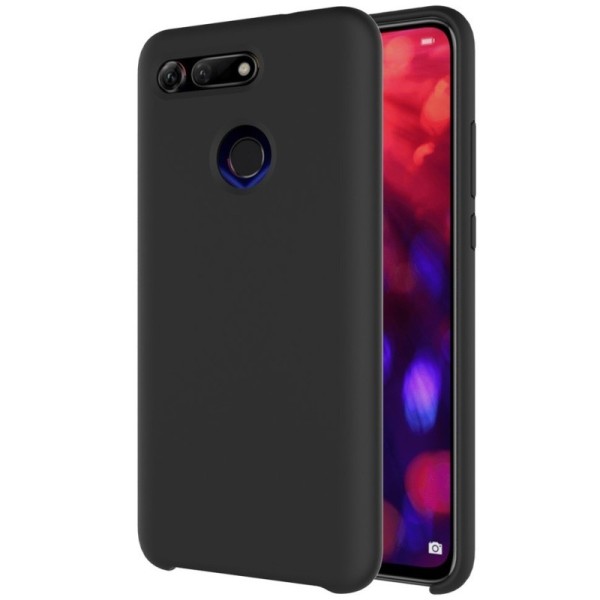 Cieta silikona (TPU) apvalks - melns (Honor View 20 / V20)