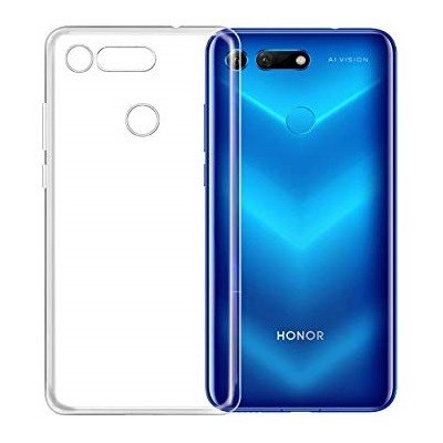 Huawei Honor View 20 (V20) kieto silikono TPU skaidrus dėklas - nugarėlė | Priedai.lt