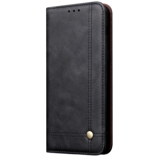 „Deluxe“ atvēramais maciņš - melns (Honor View 20 / V20)