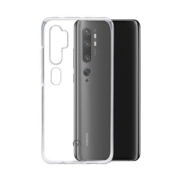Kieto silikono (TPU) dėklas - skaidrus (Mi Note 10 / 10 Pro)