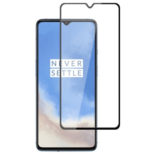 „Mocolo“ Tempered Glass ekrāna aizsargstikls 0.26 mm - melns (OnePlus 7T)
