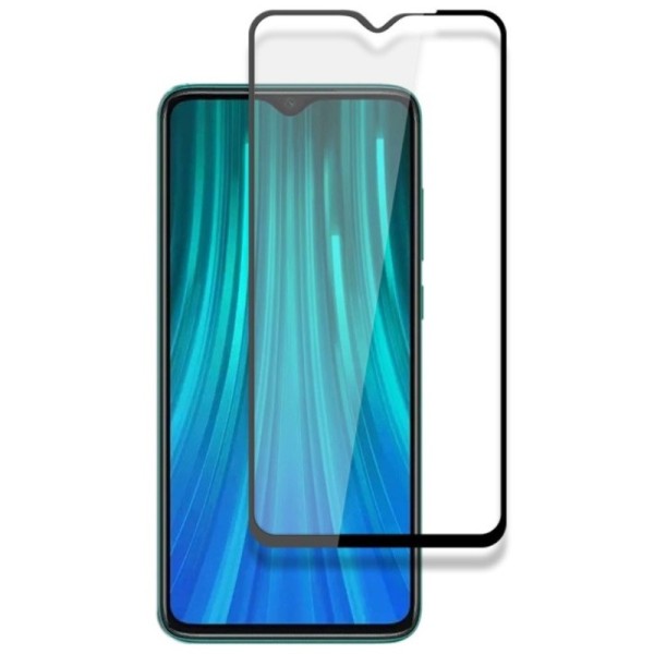 „Mocolo“ Tempered Glass ekrāna aizsargstikls 0.26 mm - melns (Redmi Note 8T)