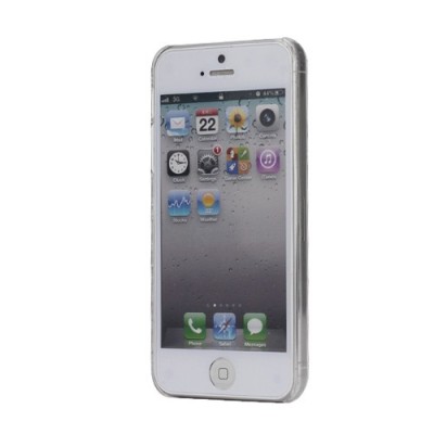 Permatomas, tamsintas TPU Apple iPhone SE (5, 5s) dėklas (dėkliukas) / Priedai.lt