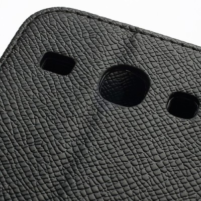 MLT atvēramais Samsung Galaxy Core melns futrālis - maciņš / Vacins.lv