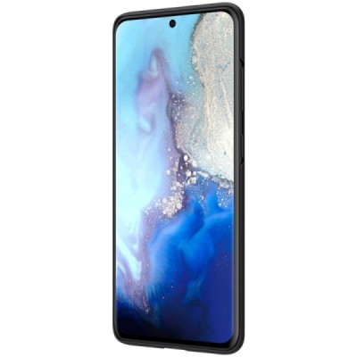Samsung Galaxy S20 Nillkin Frosted Shield melns apvalks | vacins.lv
