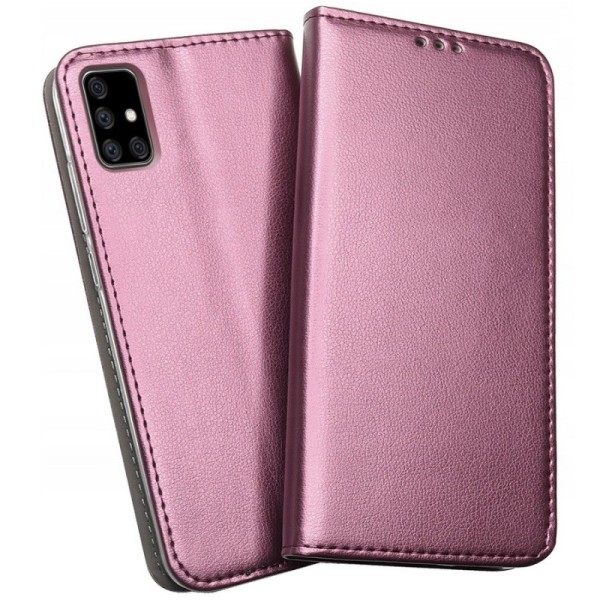 „Shell“ Skin atverčiamas dėklas - bordo (Galaxy A51)