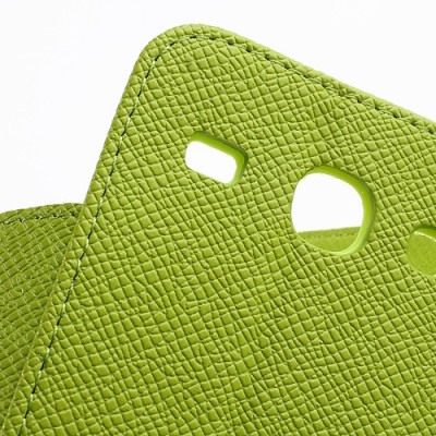 MLT atverčiamas Samsung Galaxy Core žalias dėklas - piniginė / Priedai.lt