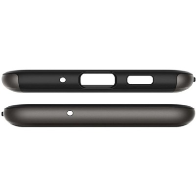 „Spigen“ Neo Hybrid Gunmetal sustiprintos apsaugos Samsung Galaxy S20+ Plus (G986) juodas dėklas | Priedai.lt