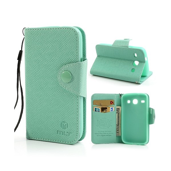 „MLT“ atverčiamas dėklas - mėtinis (Galaxy Core)