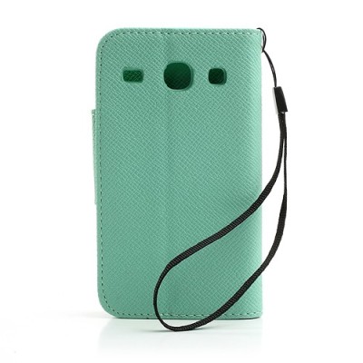 MLT atverčiamas Samsung Galaxy Core mėtinis dėklas - piniginė / Priedai.lt