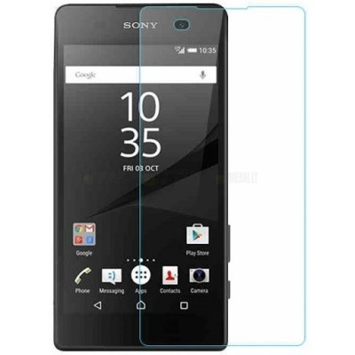 Sony Xperia E5 skaidrus apsauginis ekrano stiklas (tempered glass 0.3mm 9H) | Priedai.lt
