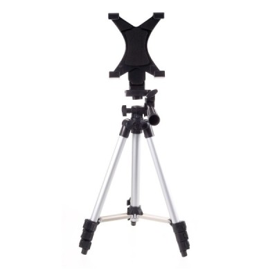 Telescopic Stand universalus planšetės laikiklis - sidabrinis | Priedai.lt