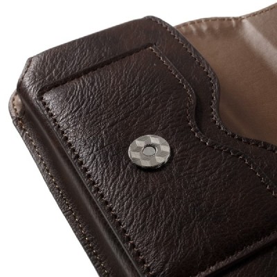 Apple iPhone 6 Plus Universalus dėklas prie diržo, horizontalus, rudas (XL+ dydis) | Priedai.lt