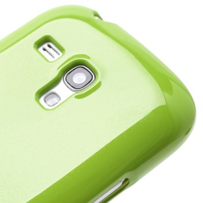 Mercury žalias (salotinis) Samsung Galaxy S3 mini i8190 TPU kieto silikono dėklas (nugarėlė) / Priedai.lt