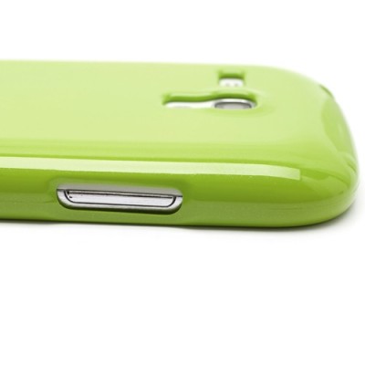 Mercury žalias (salotinis) Samsung Galaxy S3 mini i8190 TPU kieto silikono dėklas (nugarėlė) / Priedai.lt