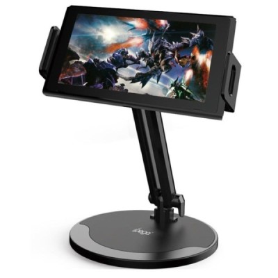 Ipega universalus juodas telefono ir planšetės laikiklis, stovas / Priedai.LT