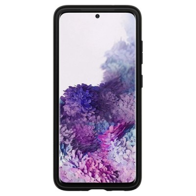 „Spigen“ Neo Hybrid Gunmetal sustiprintos apsaugos Samsung Galaxy S20 (G980) juodas dėklas | Priedai.lt