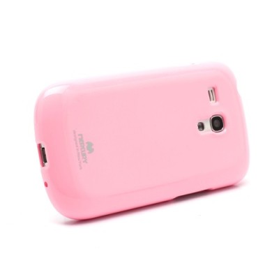 Mercury rožinis Samsung Galaxy S3 mini i8190 TPU kieto silikono dėklas (nugarėlė) / Priedai.lt
