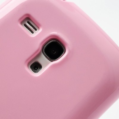 Mercury rožinis Samsung Galaxy S3 mini i8190 TPU kieto silikono dėklas (nugarėlė) / Priedai.lt