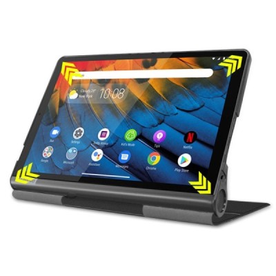 Lenovo Yoga Smart Tab 10.1" (YT-X705F, YT-X705L) atvēramais melns maciņš | Vacins.lv